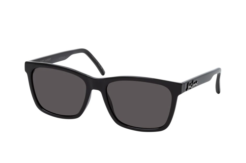 Saint Laurent SL318 - 001 - 56 Lunettes de soleil Noir Angulaire