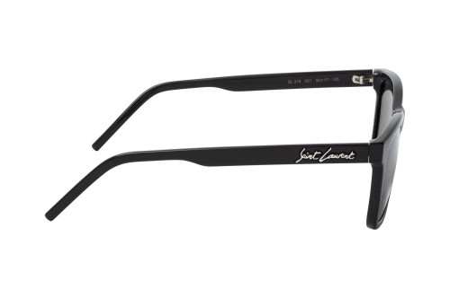 Saint Laurent SL318 - 001 - 56 Lunettes de soleil Noir Angulaire