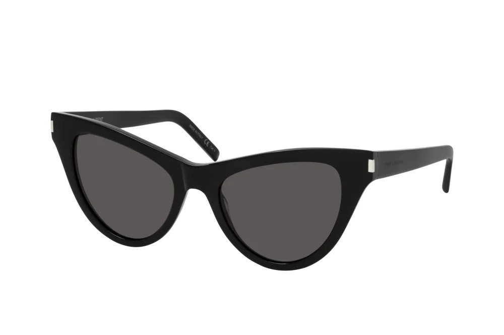Saint Laurent SL425 - 001 - 54 Lunettes de soleil Noir Œil de chat