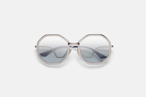 Marni 3TD Kamiora - 58 Lunettes de soleil Argent Géométrique