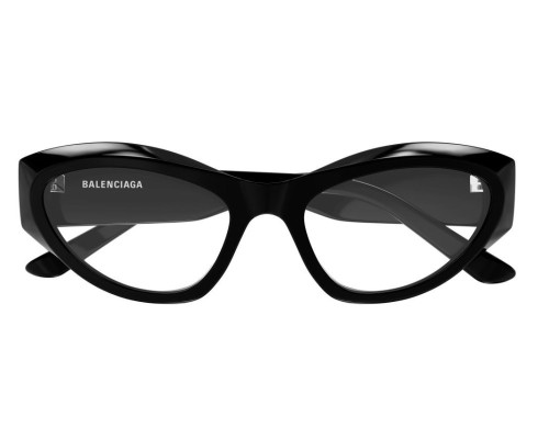Balenciaga BB0400O - 001 - 55 Cadres optiques Noir Œil de chat
