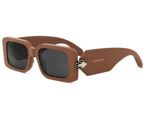 Bvlgari BV40044I SERPENTI - 45A - 53 Lunettes de soleil Marron Angulaire