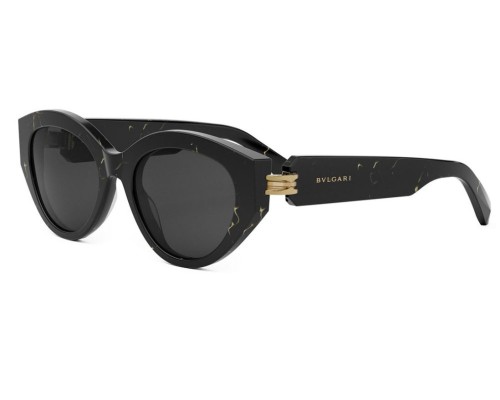 Bvlgari BV40046I B ZERO1 - 05A - 53 Lunettes de soleil Noir Œil de chat