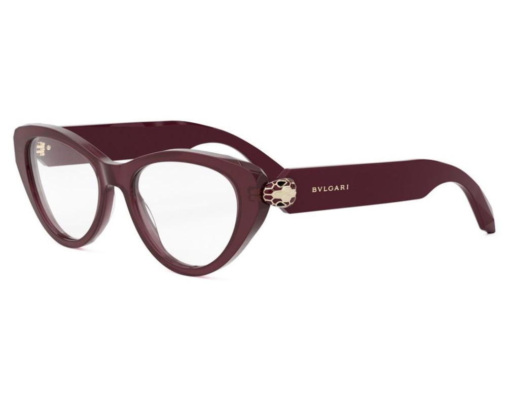 Bvlgari BV50029I SERPENTI - 069 - 52 Cadres optiques Rouge Œil de chat