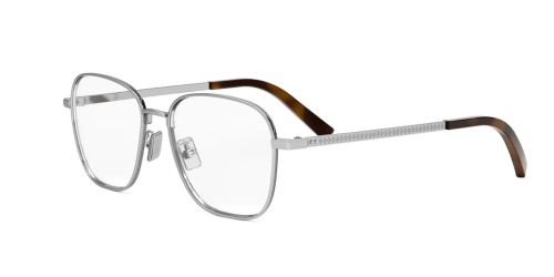 Dior CD DIAMONDO S7U lL - F000 - 53 Cadres optiques Argent, Havane Angulaire