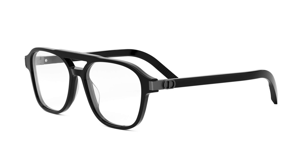 Dior CD ICONO N1I - 1000 - 54 Cadres optiques Black Pilot (Aviator)
