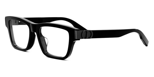 Dior CD ICONO S1F - 1000 - 54 Cadres optiques Noir Angulaire