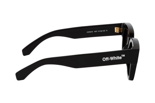 Off-White OERI018 ZURICH - 1007 - 51 Lunettes de soleil Noir Angulaire