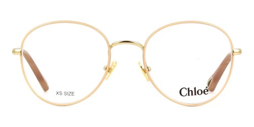 Chloé CH0021O - 009 - 50 Cadres optiques Or Coussin arrondi