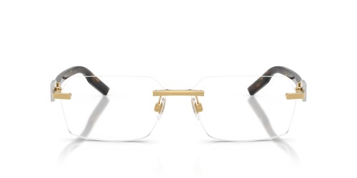 DOLCE & GABBANA DG1361 - ​02 - ​60 Cadres optiques Or, Havane Angulaire