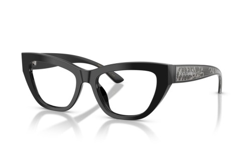 DOLCE & GABBANA DG3412 - ​501 - ​53 Cadres optiques Noir Œil de chat