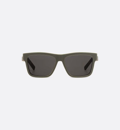 Dior DIORB23 S4I - 64A0 V - 56 Lunettes de soleil Vert Angulaire