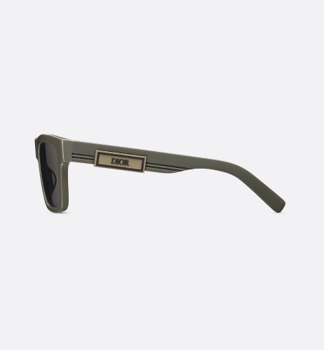 Dior DIORB23 S4I - 64A0 V - 56 Lunettes de soleil Vert Angulaire