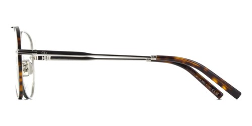 Dior DIORBLACKSUITO A2U - F000 - 57 Cadres optiques Argent, Havane Pilote (Aviateur)