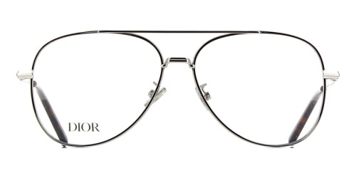 Dior DIORBLACKSUITO A2U - F000 - 57 Cadres optiques Argent, Havane Pilote (Aviateur)