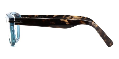 Dior DIORBLACKSUITO R4I - 3900 - 50 Cadres optiques Bleu, Havane Angulaire