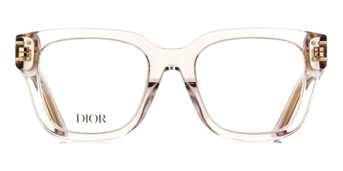 Dior DIORSIGNATUREO S5I - 7800 - 52 Cadres optiques Rose, Transparent, Or Angulaire