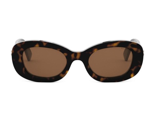 Bvlgari BV40039I B ZERO1 - 52E - 50 Lunettes de soleil Havane foncé Ovale