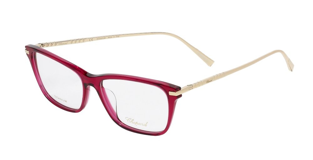 Chopard VCH299 - 07AK - 54 Cadres optiques Rouge, Or Angulaire