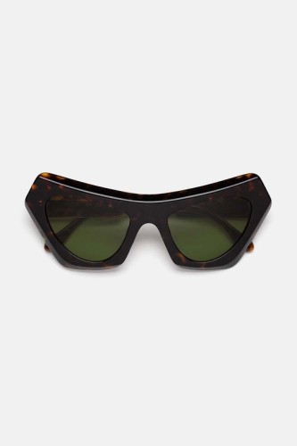 Marni 4EM Devil's Pool - 56 Lunettes de soleil Havane Œil de chat