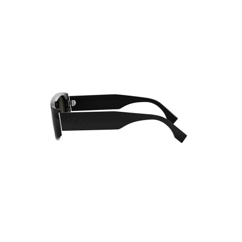 Fendi FE40169I - 01A - 54 Lunettes de soleil Noir Angulaire