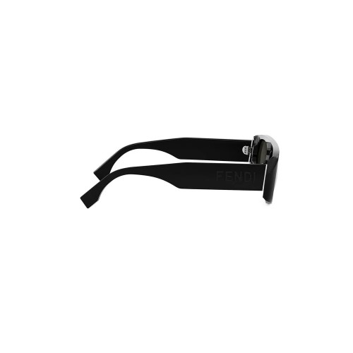 Fendi FE40169I - 01A - 54 Lunettes de soleil Noir Angulaire