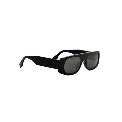 Fendi FE40169I - 01A - 54 Lunettes de soleil Noir Angulaire