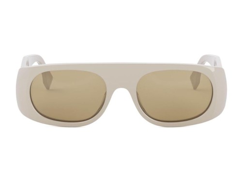 Fendi FE40169I - 45E - 54 Lunettes de soleil Beige Angulaire