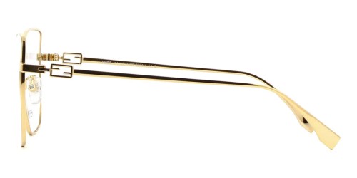 Fendi FE50084U - 030 - 56 Cadres optiques Or Angulaire