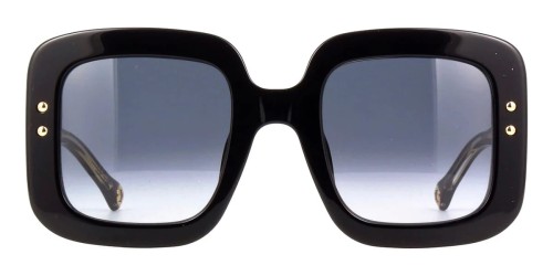 Carolina Herrera CH0010/S - 8079O - 52 Lunettes de soleil Noir Angulaire