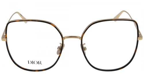 Dior GEMDIORO B1U - B500 - 56 Cadres optiques Havane, Or Papillon