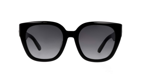 Dior 30 MONTAIGNE S10F - 10A1 O - 54 Lunettes de soleil Noir, Or Angulaire