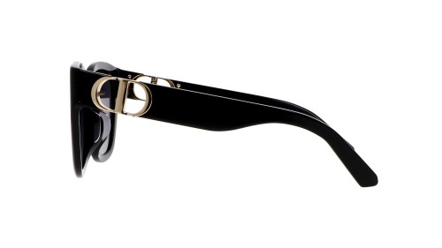 Dior 30 MONTAIGNE S10F - 10A1 O - 54 Lunettes de soleil Noir, Or Angulaire