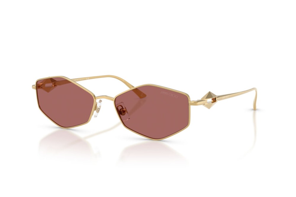 Jimmy Choo JC4017 - ​302369 - ​55 Lunettes de soleil Or Ovale
