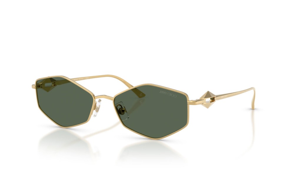 Jimmy Choo JC4017 - ​302371 - ​55 Lunettes de soleil Gold Oval