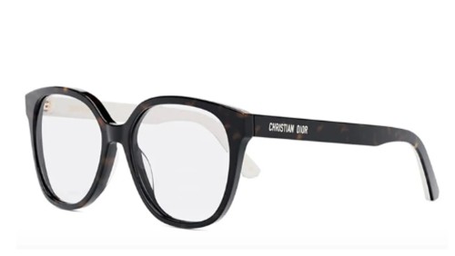 Dior LAPARISIENNEDIORO S3I - 2000 - 56 Cadres optiques Havane foncé Coussin arrondi
