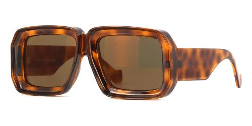 Loewe LW40064U - 52G - 56 Lunettes de soleil Havanna Square
