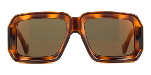 Loewe LW40064U - 52G - 56 Lunettes de soleil Havanna Square