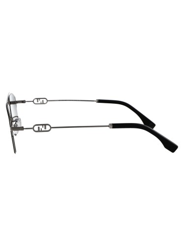 Fendi FE40090U - 14C - 56 Lunettes de soleil Noir Pilote (Aviateur)
