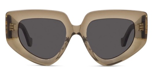 Loewe LW40154U - 96A - 51 Lunettes de soleil Marron Œil de chat