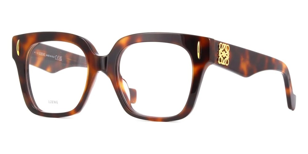 Loewe LW50069I - 052 - 51 Cadres optiques Havane Angulaire