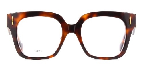 Loewe LW50069I - 052 - 51 Cadres optiques Havane Angulaire