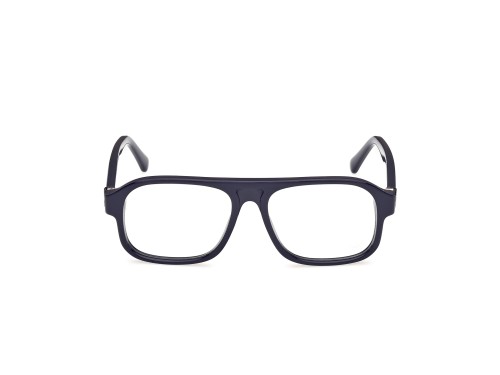 Moncler ML5198 - 090 - 54 Cadres optiques Blue Pilot (Aviator)
