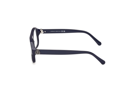 Moncler ML5198 - 090 - 54 Cadres optiques Blue Pilot (Aviator)