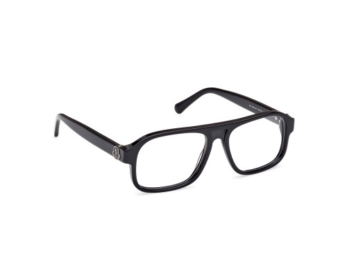 Moncler ML5198 - 001 - 54 Cadres optiques Noir Pilote (Aviateur)