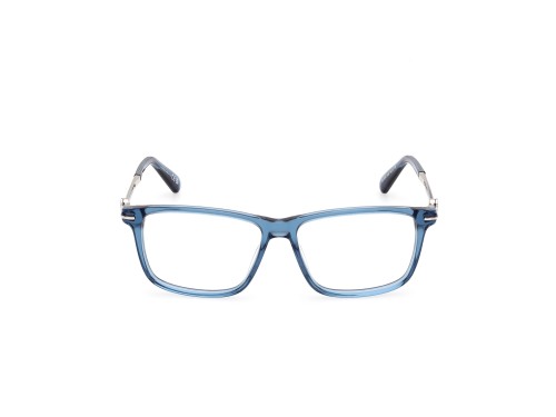 Moncler ML5205 - 090 - 54 Cadres optiques Bleu, Argent Angulaire