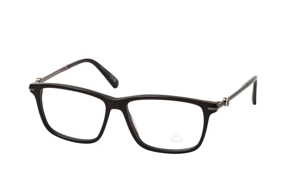 Moncler ML5205 - 001 - 54 Cadres optiques Noir Angulaire