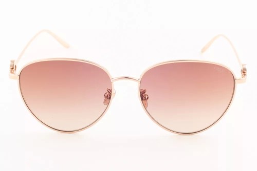 Fred FG40031U - 33G - 56 Lunettes de soleil Or Coussin arrondi