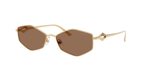 Jimmy Choo JC4017 - ​302373 - ​55 Lunettes de soleil Or Ovale