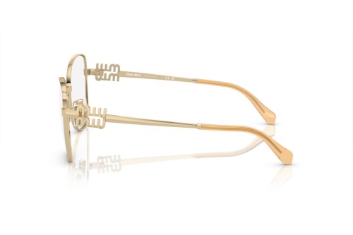 MIU MIU MU 50XV - ​14M1O1 - ​56 Cadres optiques Or Papillon